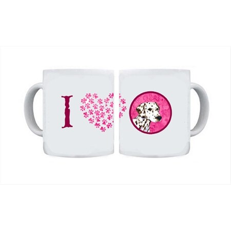 Carolines Treasures 15 oz. Dalmatian Dishwasher Safe Microwavable Ceramic Coffee Mug SS4745-PK-CM15